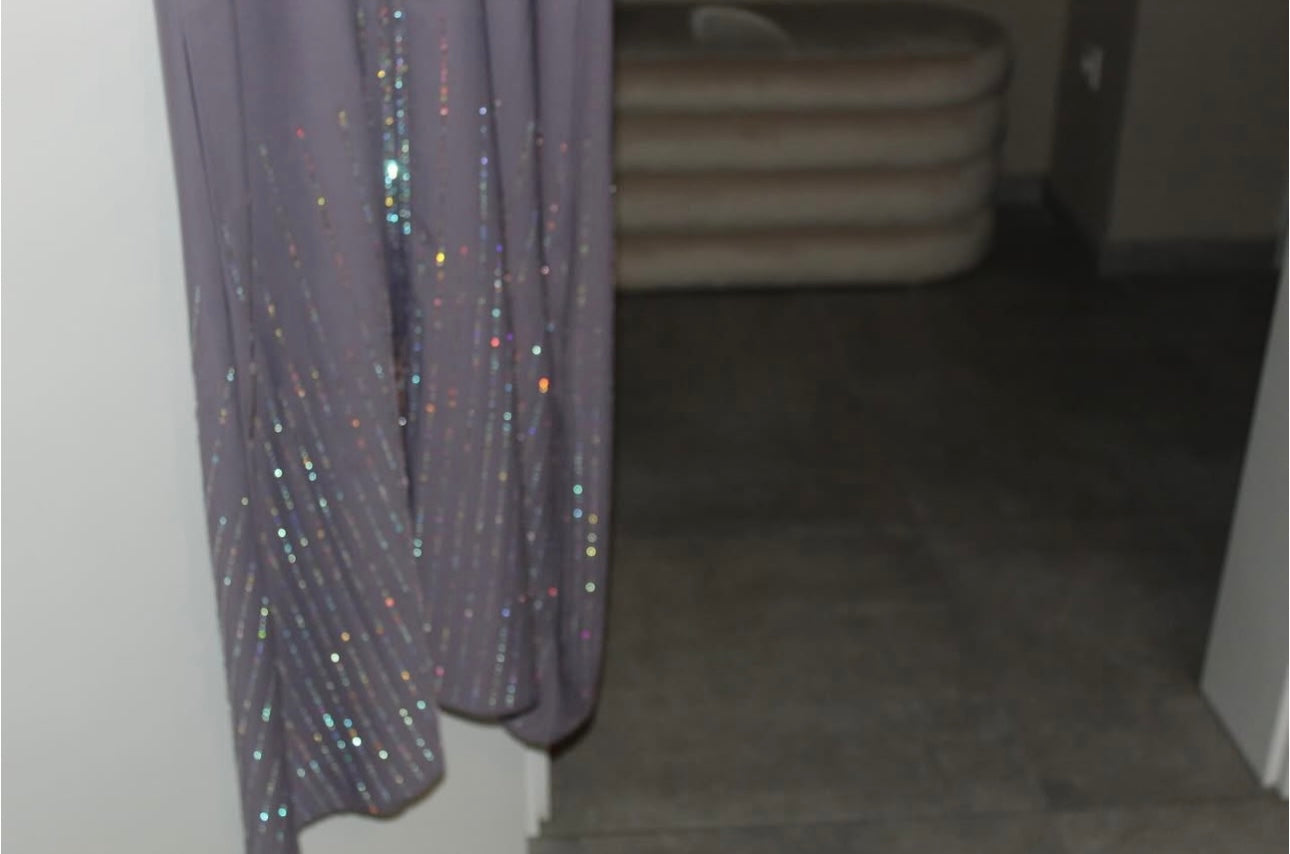 Purple Mauve Abaya